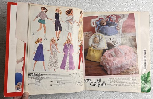 Simplicity Pattern Catalog Counter Book 1984 Holiday Crafts Precious Pals Doll - Picture 13 of 24