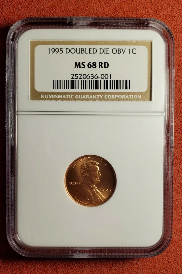1995 Lincoln Cent Double Die Obverse NGC MS68RD Gem BU DDO full red beauty t195 - Image 4 of 4
