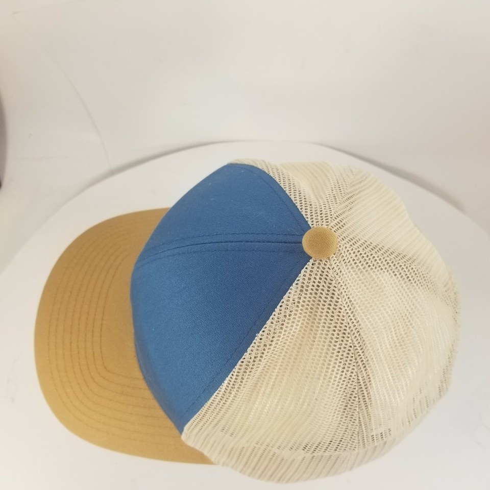 Vintage Snapback Steuben's Restaurant Hat Mesh Trucker Cap Blue eBay