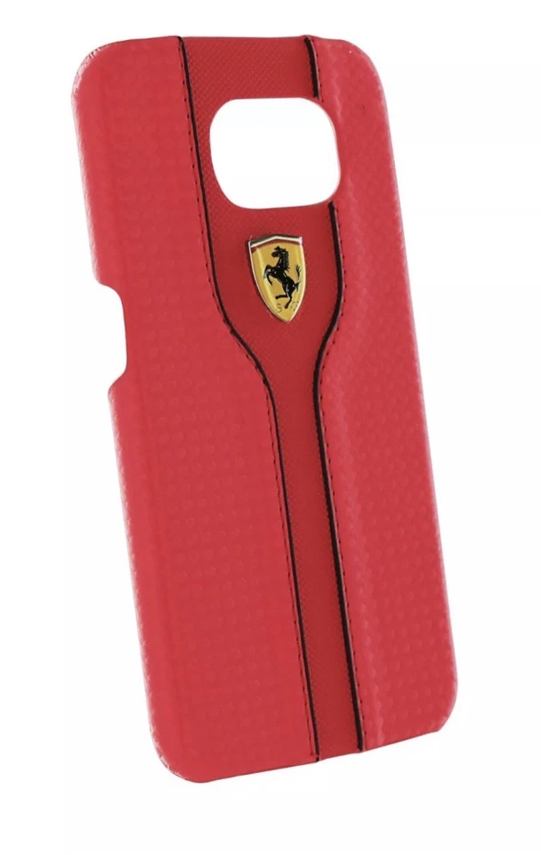 Official Ferrari Racing Red Hard Case For Samsung Galaxy S6 - Image 3 of 4