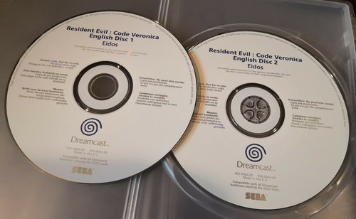 RESIDENT EVIL CODE VERONICA DREAMCAST PAL UK PROMO PROMOTIONAL - PS2 RARE NEU