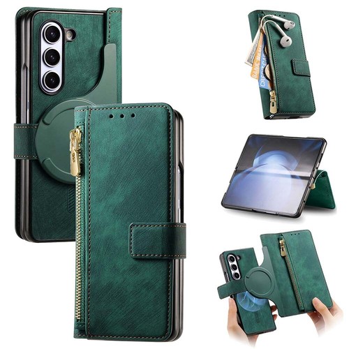 Case For Samsung Galaxy Z Fold5 Fold4 3 Magnetic Leather Wallet Stand Flip Cover - Picture 25 of 26
