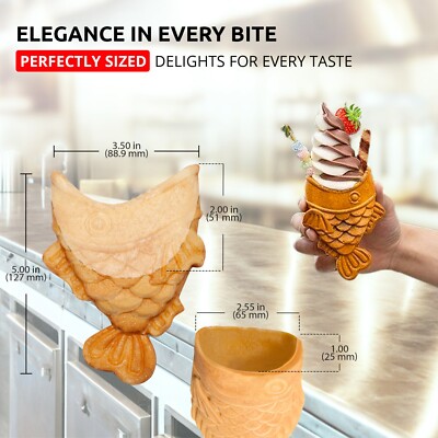fish ice cream cone maker