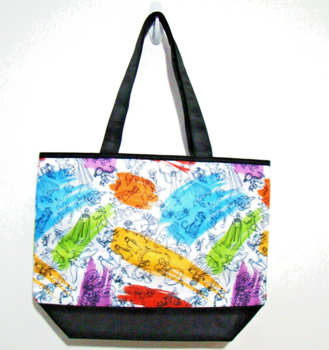 Disney Tote Bag Ink & Paint Sorcerer Mickey Character Sketch Walt Disney World - Picture 3 of 12