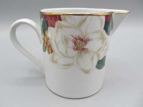 Vintage Tienshan Magnolia Fine China Creamer & Sugar Bowl with Lid Set - Picture 4 of 9
