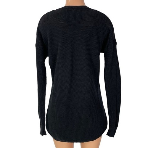 Pullover Madewell Chronicle Texture Talla Pequeña Nuevo Negro - Imagen 4 de 5