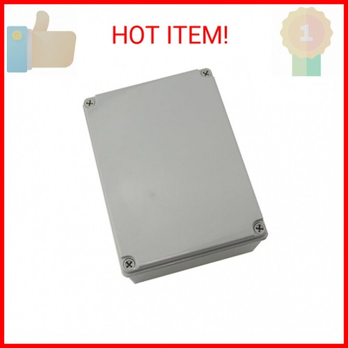 Ogrmar Plastic Dustproof IP65 Junction Box DIY Case Enclosure (8"x 6"x 4") - Picture 2 of 2