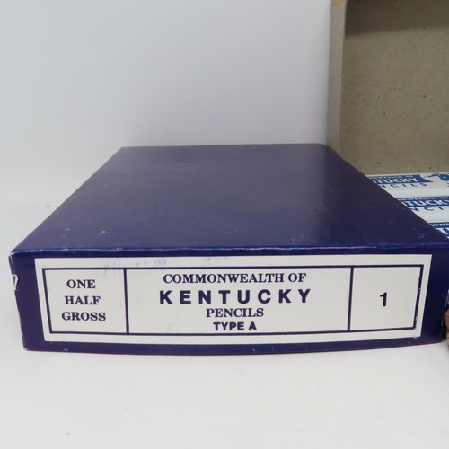 BRAND NEW 72 Vintage Blue Type A No 1 Pencils Commonwealth Of Kentucky Contract - Picture 2 of 4