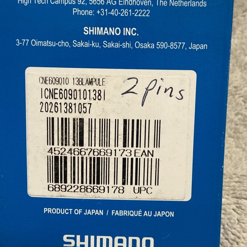 Shimano E-Bike Chain CN-E6090-10, 138 Links Road MTB with 2 connecting pins,10sp - Picture 3 of 5