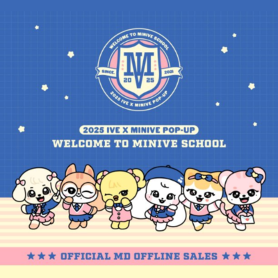 IVE ポップアップ MINIVE4点セットSCHOOLチェリーウォニョン IVE MINIVE ポップアップ スクール ぬいぐるみ ウォニョン