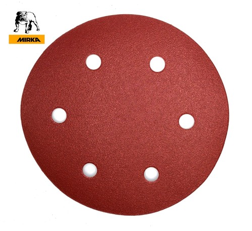 225mm Sanding Discs MIRKA 9 inch Drywall Sandpaper Giraffe Hook & Loop Pads 6H - Picture 1 of 5