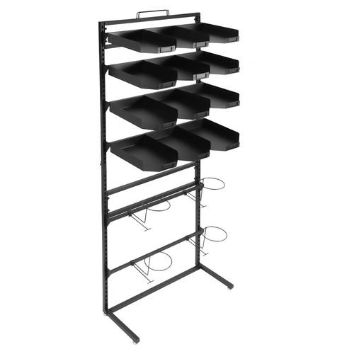 Large Hat Rack Stand Modern Ball Cap Storage Organizer 6 Tier Standing Hat Rack - Picture 10 of 21