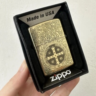 Cool Rare Limited Edition Zippo Lighter Constantine Carving Design