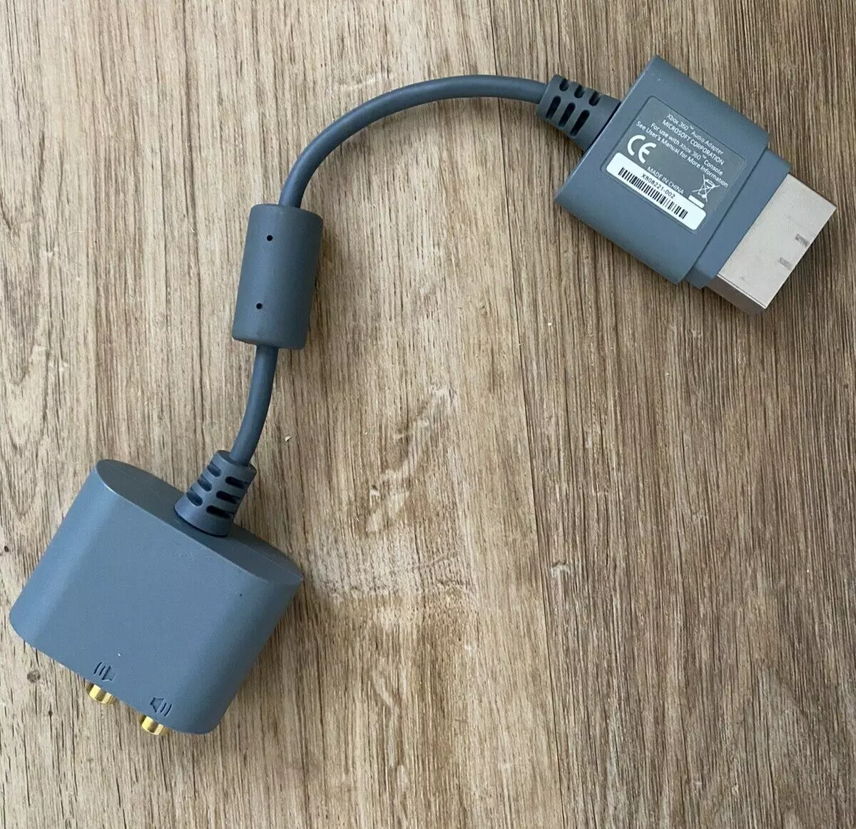 Xbox headset hotsell audio adapter