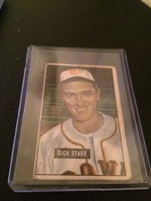 Bowman Baseball 1951 #137 Dick Starr 