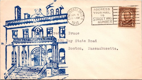 SC# 685-NIP FDC - Nice Blue Cachet (I) - L37309 - Picture 1 of 2