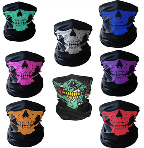 G363 Green Aztec bike ski Headgear Neckwarmer multifunctional Bandana Headband