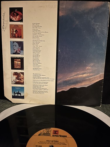 Arlo Guthrie - Self Titled - Reprise Records Pressing MS-2183 - Picture 2 of 6