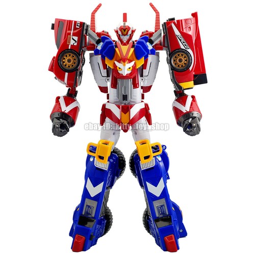 Tobot V Galaxy Detectives 15" Master V Ultimate Figure Vehicle Combiner Robot - Picture 63 of 67