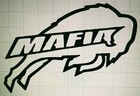 Buffalo Bills MAFIA NFL Football Vinyl Die Cut Car Decal Sticker - FREE SHIP!