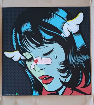 D'Face ''Love Hurts'' Screen Print DFace D*Face