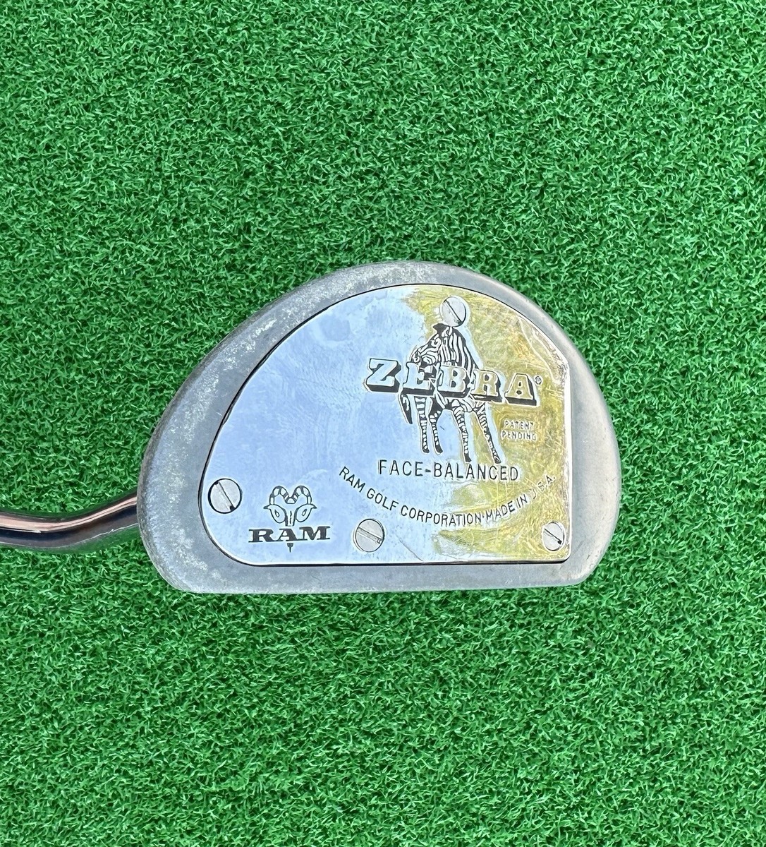 【希少モデル】ZEBRA RAM GOLF パター U.S.A. 右打ち 希少モデル】ZEBRA RAM GOLF パター U.S.A. 右打ち - メルカリ