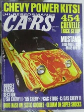 BACK ISSUE HI-PERFORMANCE CARS MAGAZINE JANUARY 1972, ALTEREDS, SOX & MARTIN 