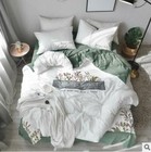 3D Grüne Blume ZHUC4435 Bett Kissenbezüge Decke Bettdecke Abdeckung Set