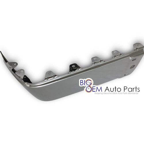 07-14 Chevrolet Silverado GMC Sierra Rear driver Chrome Bumper half OEM 15284307 - Picture 4 of 9