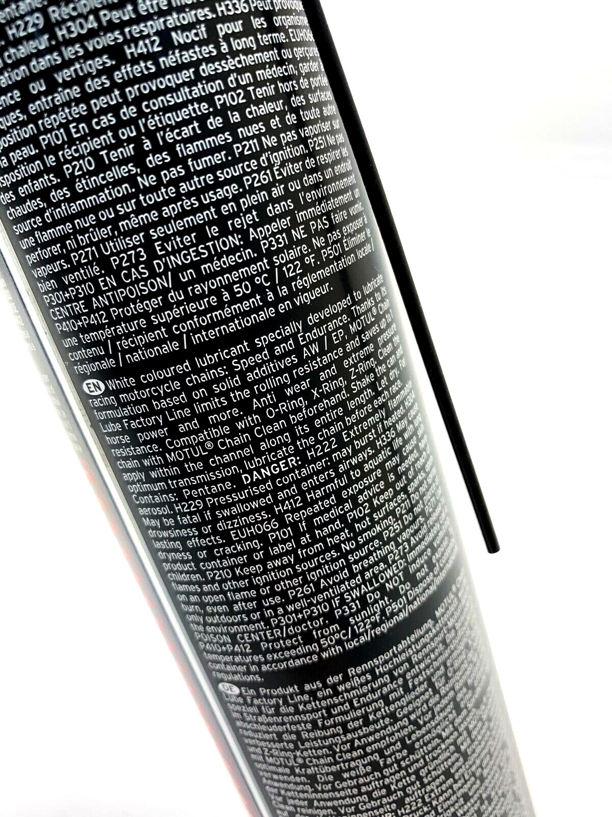 Motul CHAIN LUBE C4 Factory Line ORING XRING ZRING 400ml Aerosol