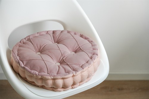 Round seat cushion with handle - seat cushion for dinning chair - floor cushion - Picture 6 of 11