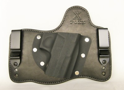 Black Right FoxX Holsters Leather /& Kydex OWB Hybrid Holster Pick Your Gun