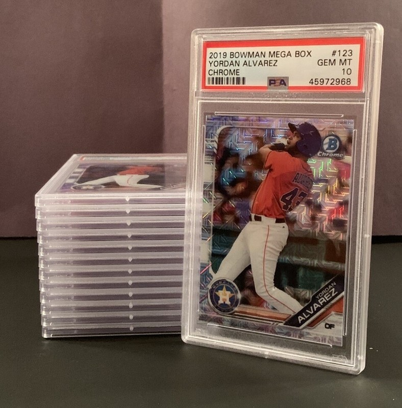 2019 Yordan Alvarez Bowman Chrome Mega Box - Houston Astros - PSA 10 - QTY 🔥🔥