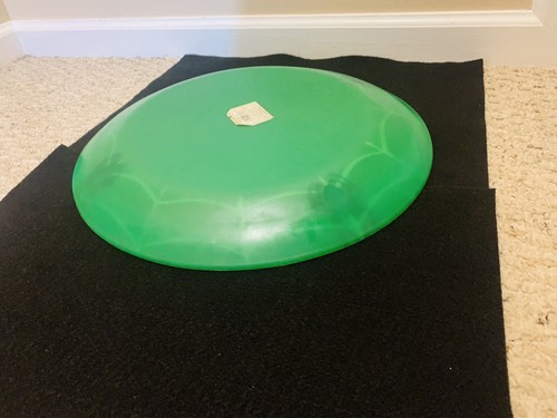 Vintage Halloween Spider Serving Plate Party 15” Platter GREEN Black Widow- UC - Picture 19 of 24