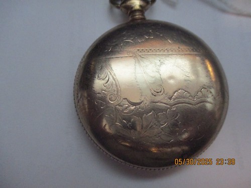 E. Howard watch co pocket watch , GF Case , Moorhouse dial, 1-2 sec/day fast - Picture 3 of 7