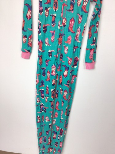 Hatley Pajamas Cowboy Girl Union Suit 14 NEW - Picture 8 of 8