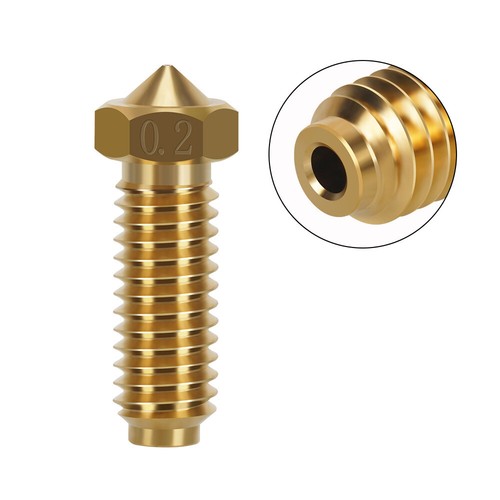 0.2mm-1.0mm Brass Nozzle For Anycubic Kobra 3 Nozzle 3D Printer Parts - Picture 11 of 15