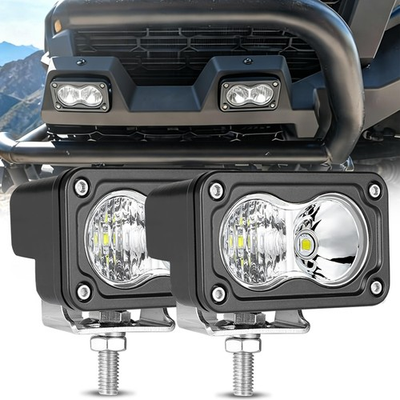 #ad #ad For 2025 Polaris XPEDITION ADV NorthStar 2x 3inch LED Cube Pods White Light Bar $34.98