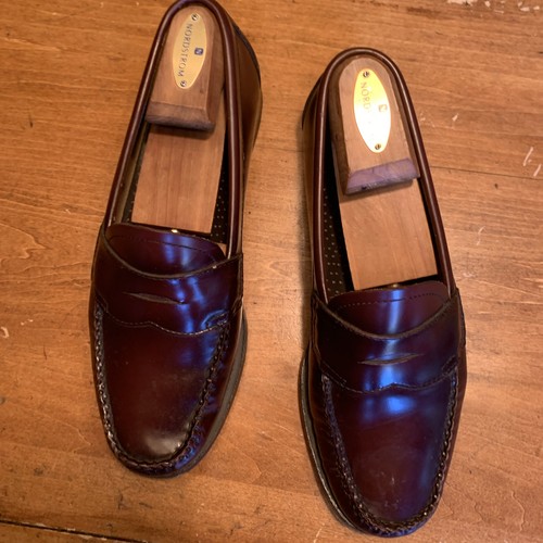 Bass Weejuns Das Original Handgefertigte Penny Loafer Kirschrot 8 EE - Bild 6 von 11