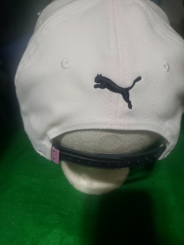Puma Golf AP Circle Farmers Ins. Snapback Cap weiß mit rosa Puma Label Rarität - Bild 2 von 8