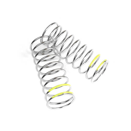 Tekno RC LF Shock Spring Set (front,1.6×9.75,4.44lb/in,57mm,Yellow - Picture 1 of 1