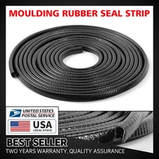 Automotive Door Weather Stripping 19Ft Car Door Rubber Edge Trim Seal Strip US