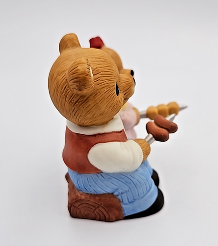 HOMCO Hogar Interior Fogata Familia Oso Figuras #1446 JUEGO DE 2 - Imagen 7 de 17