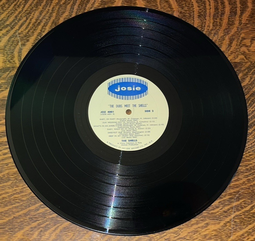 12" LP~ THE DUBS MEET THE SHELLS~ 1963~ JOSIE LBL. JOZ 4001~IN SHRINK - Picture 3 of 11