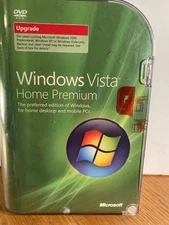 New In Factory Sealed Microsoft Windows Vista Home Premium Service Desk Upgrade