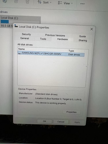 Microsoft Surface Book i5-6300U 6th Gen 2.40GHz 8GB RAM 128GB SSD Windows 11 Pro - Picture 7 of 7