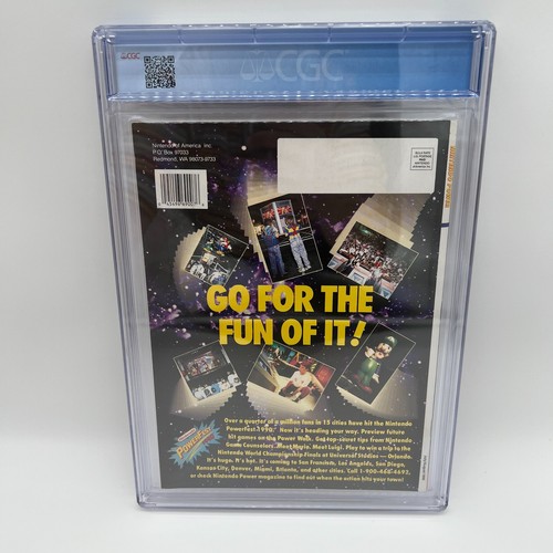 July / August 1990 Nintendo Power 14 Rescue Rangers CGC 9.2 excellent - Picture 2 of 2