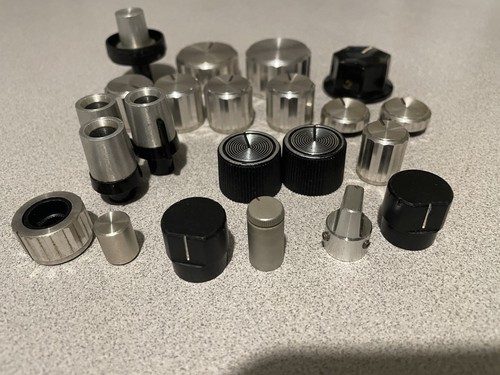 Knobs For Electronic Equipment Lot Of 15 Pcs .  **L@@K**