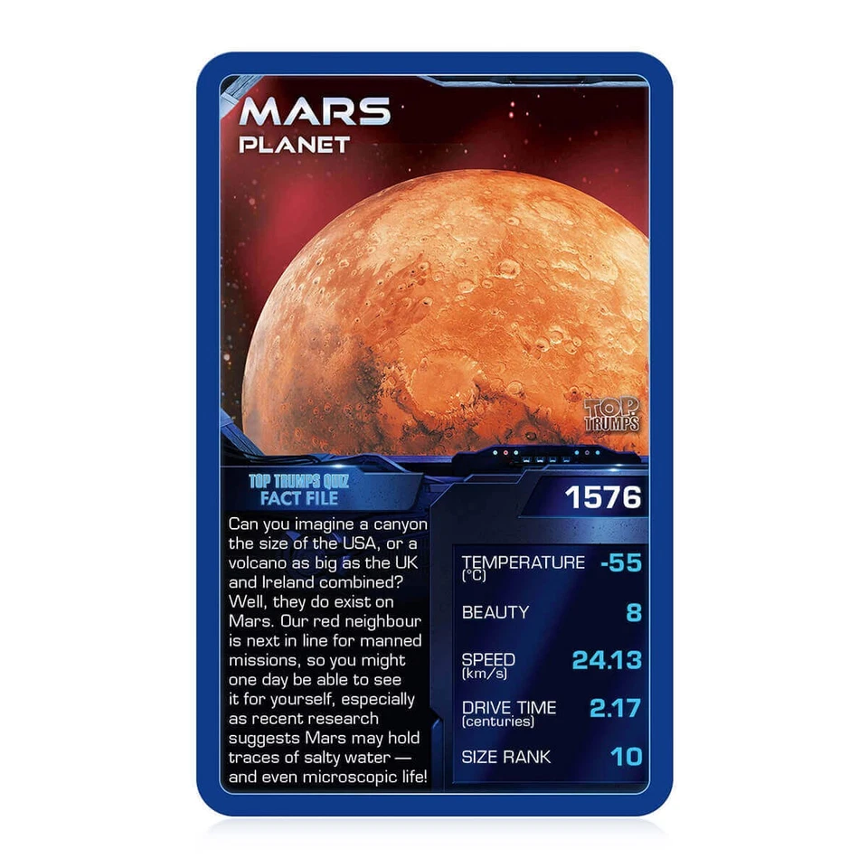 Space Exploration Top Trumps Card Game - Image 4 of 4
