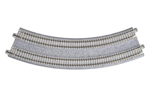 KATO N Gauge 20-183 R315/282mm Radius 45º Double Track Superelevated Curve 2pcs - Picture 3 of 24